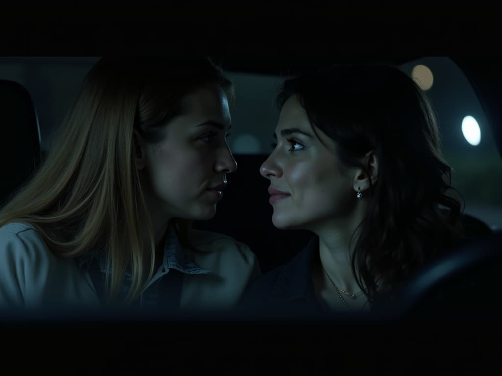 Sand and Sensuality: Linnea's Dominant Touch on Astrid's Horizon